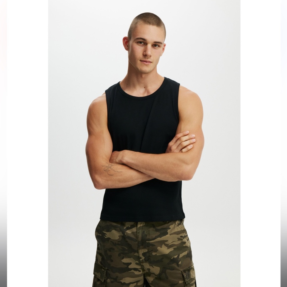 Cotton:On Men's Ribbed Tank